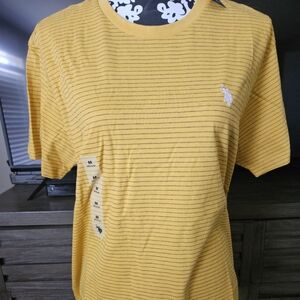 U.S. Polo Assn. Yellow Short Sleeve Tee For Men